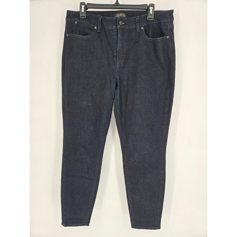 Talbots Dark Wash Flawless Five-Pocket Jegging Women's 12